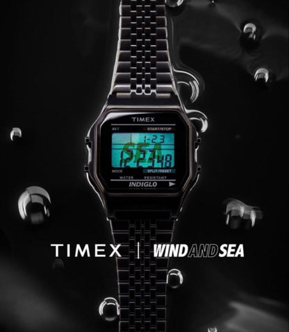 TIMEX WIND AND SEA TIMEX Digital Men's Watch — Japanese
