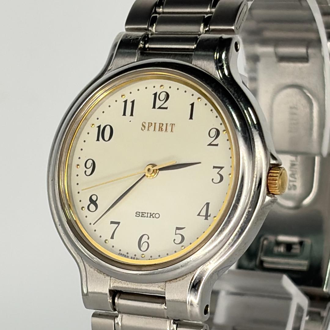 SEIKO 5E31-6C40 Quartz Men's Watch — Japanese