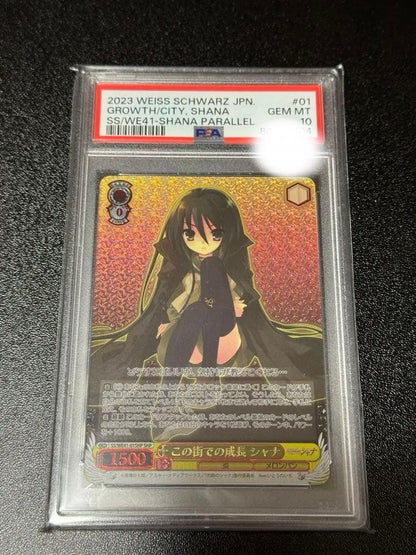PSA 10 Weiss Schwarz Shakugan no Shana Shana's Growth in This Town — Japanese