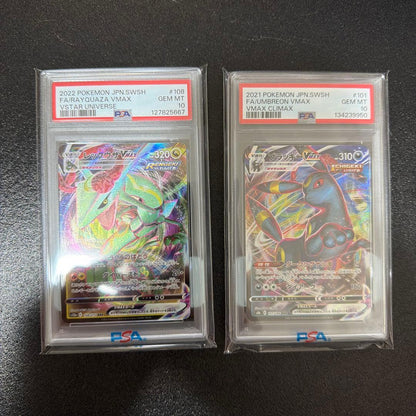 PSA 10 Pokemon Umbreon VMAX RRR/★★★ — S High Class Pack VMAX Climax 108/172 — Japanese