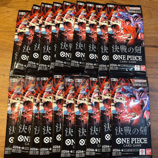 One Piece One Piece Card Game: Battle of the Millennium Booster Pack Pack — Japanese