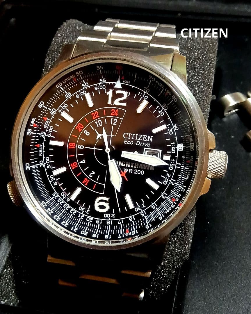Citizen E168-S009693 Solar Men's Watch — Japanese