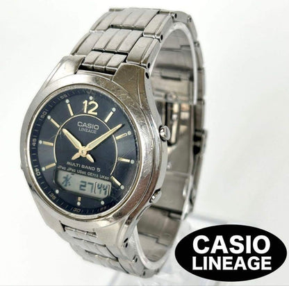 CASIO LINEAGE SBTR009 Solar Men's Watch — Japanese