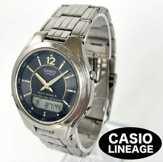 CASIO LINEAGE SBTR009 Solar Men's Watch — Japanese