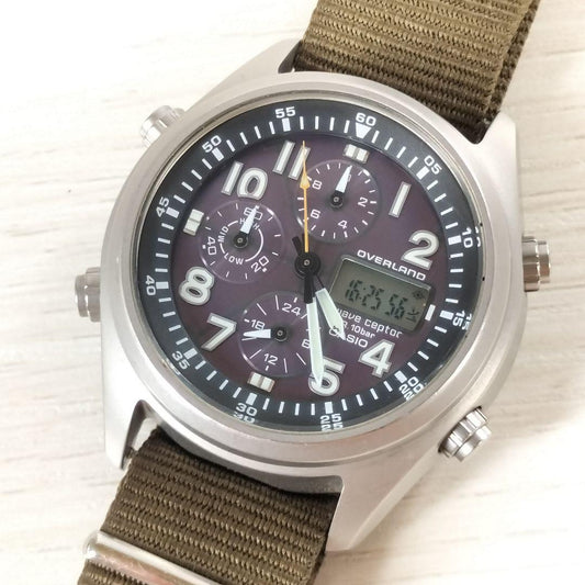 CASIO DVW-500BJ Solar Men's Watch — Japanese
