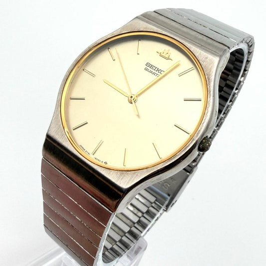 SEIKO 60195-6016 Quartz Men's Watch — Japanese