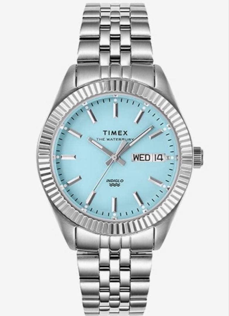 TIMEX Waterbury 36mm Blue Quartz Men's Watch — Japanese