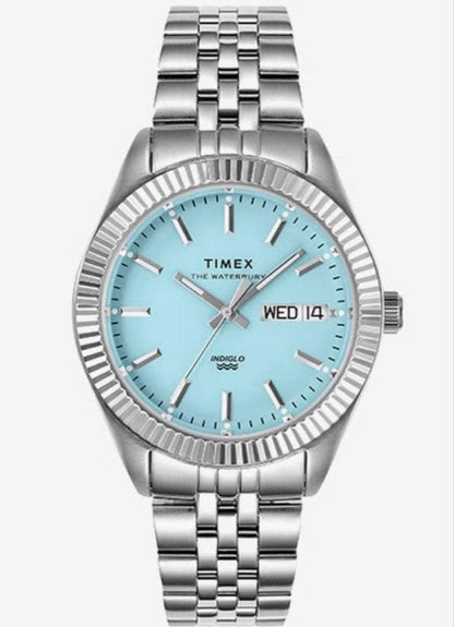 TIMEX Waterbury 36mm Blue Quartz Men's Watch — Japanese