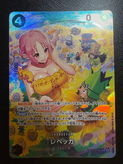 One Piece Rebecca — OP05-091 — Japanese