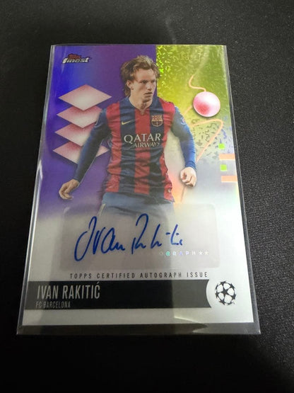 Ivan Rakitic Signature Card — Japanese