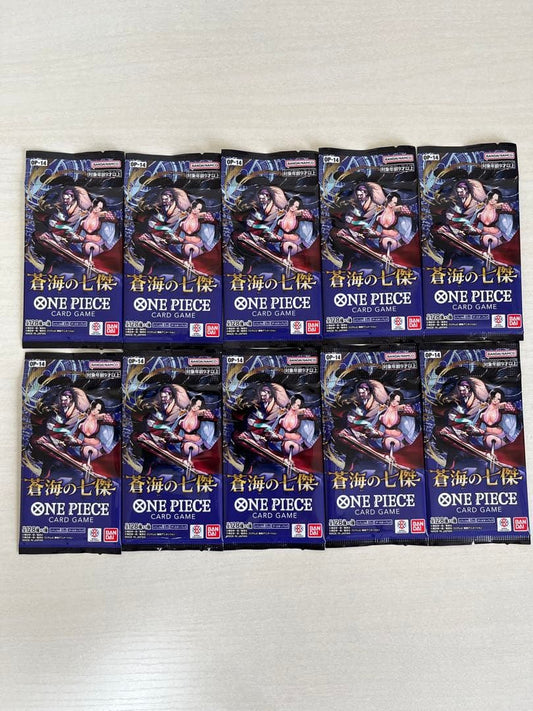 One Piece One Piece Card: Seven Warlords of the Sea 10 Pack Pack — Japanese