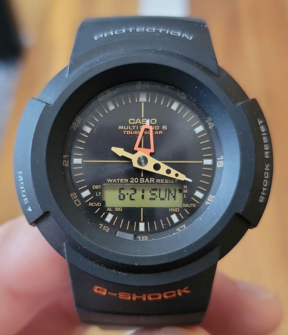 CASIO AWG-M520UA Solar Men's Watch — Japanese