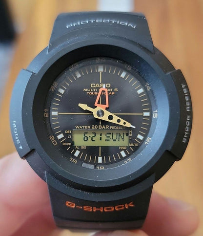 CASIO AWG-M520UA Solar Men's Watch — Japanese
