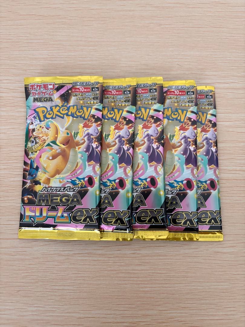 Pokemon Mega Dream ex Pack — M High Class Pack MEGA Dream ex — Japanese