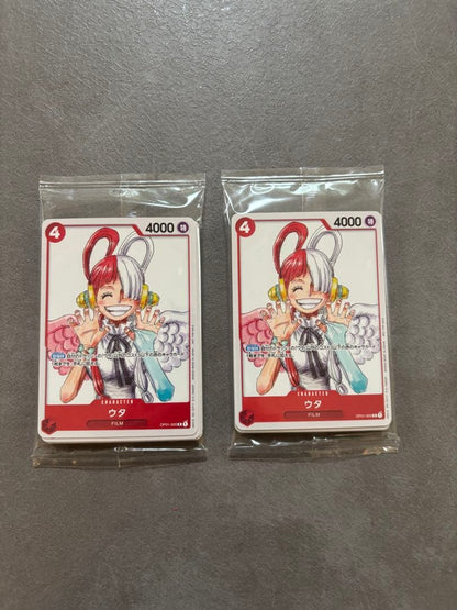 One Piece One Piece Entry Bonus Special Card Set Film Red Uta 2-Pack Pack P — Japanese