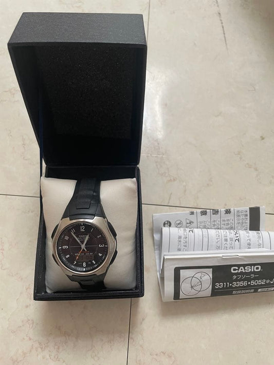 CASIO WVA-430J Solar Men's Watch — Japanese