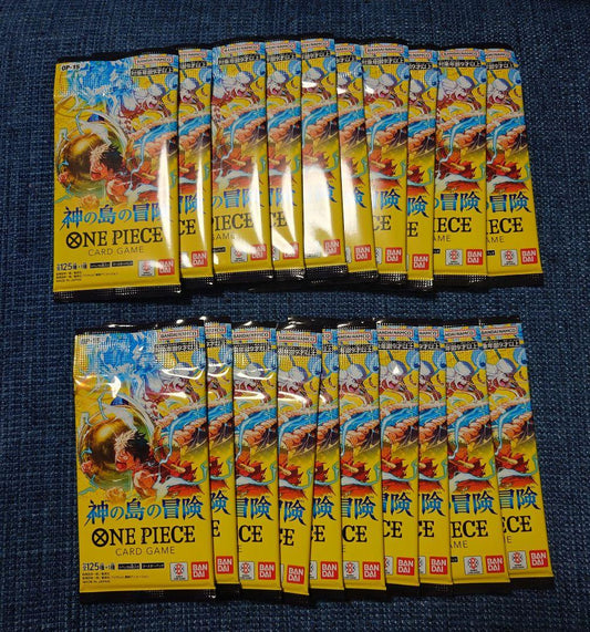 One Piece One Piece Card God’s Island Adventure 20 Pack Set Pack P — Japanese