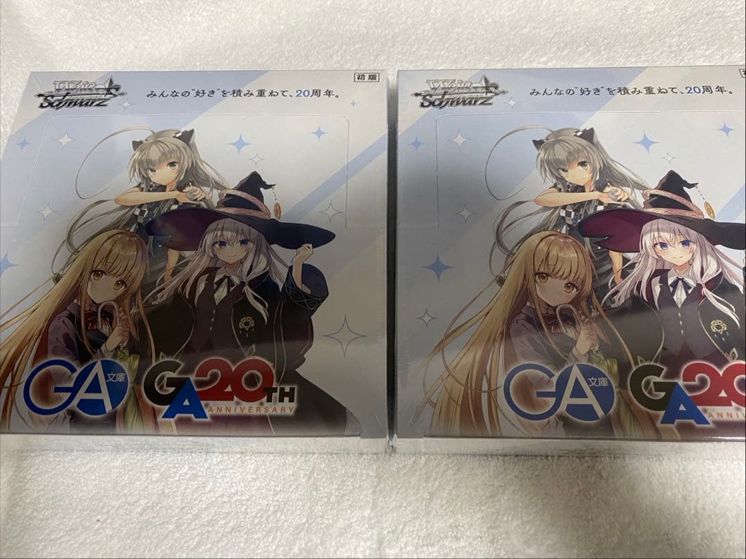 Weiss Schwarz Weiße Schwarzwald GA Bunko Box Unopened Shrink First Edition 2BOX Box — Japanese