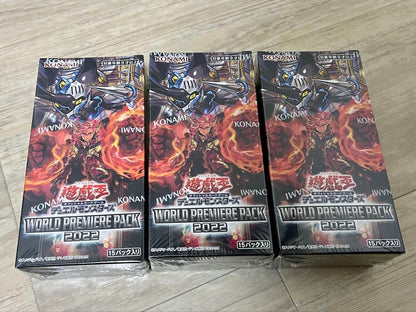 Yu-Gi-Oh Yu-Gi-Oh! Official Card Game World Premiere Pack 2022 Box — Japanese