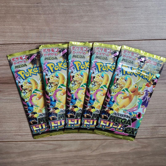 Pokemon Pokémon Card Game Mega Dreamex 5 Pack Set Pack — Japanese