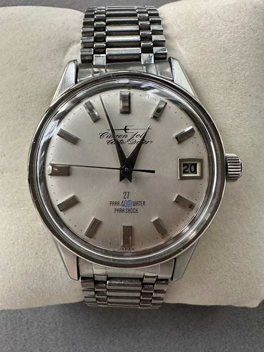 Citizen JET AUTO DATER Automatic Men's Watch — Japanese
