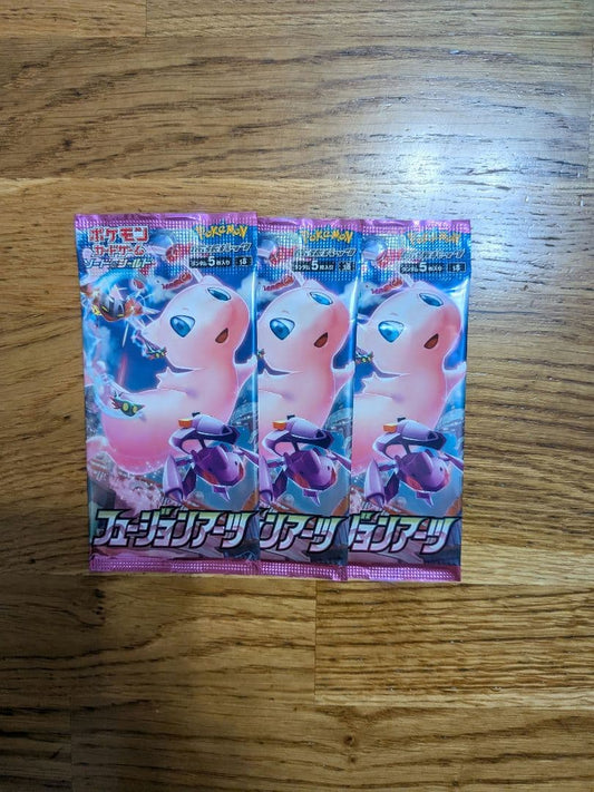 Pokemon Pokémon Card Fusion Arts 3 Pack Pack — Japanese