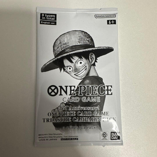 One Piece ONE PIECE CARD GAME 3rd Anniversary Pack Pack — Japanese