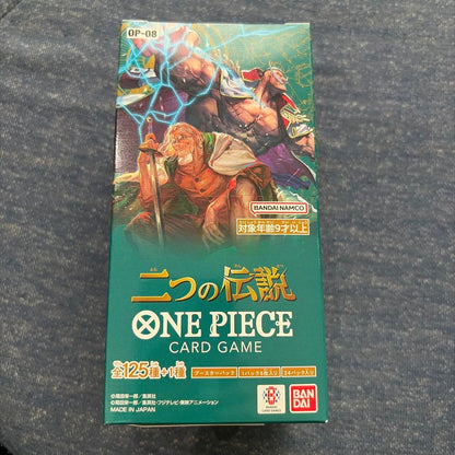 One Piece One Piece Card Game Two Legends Box — OP-08 — Japanese