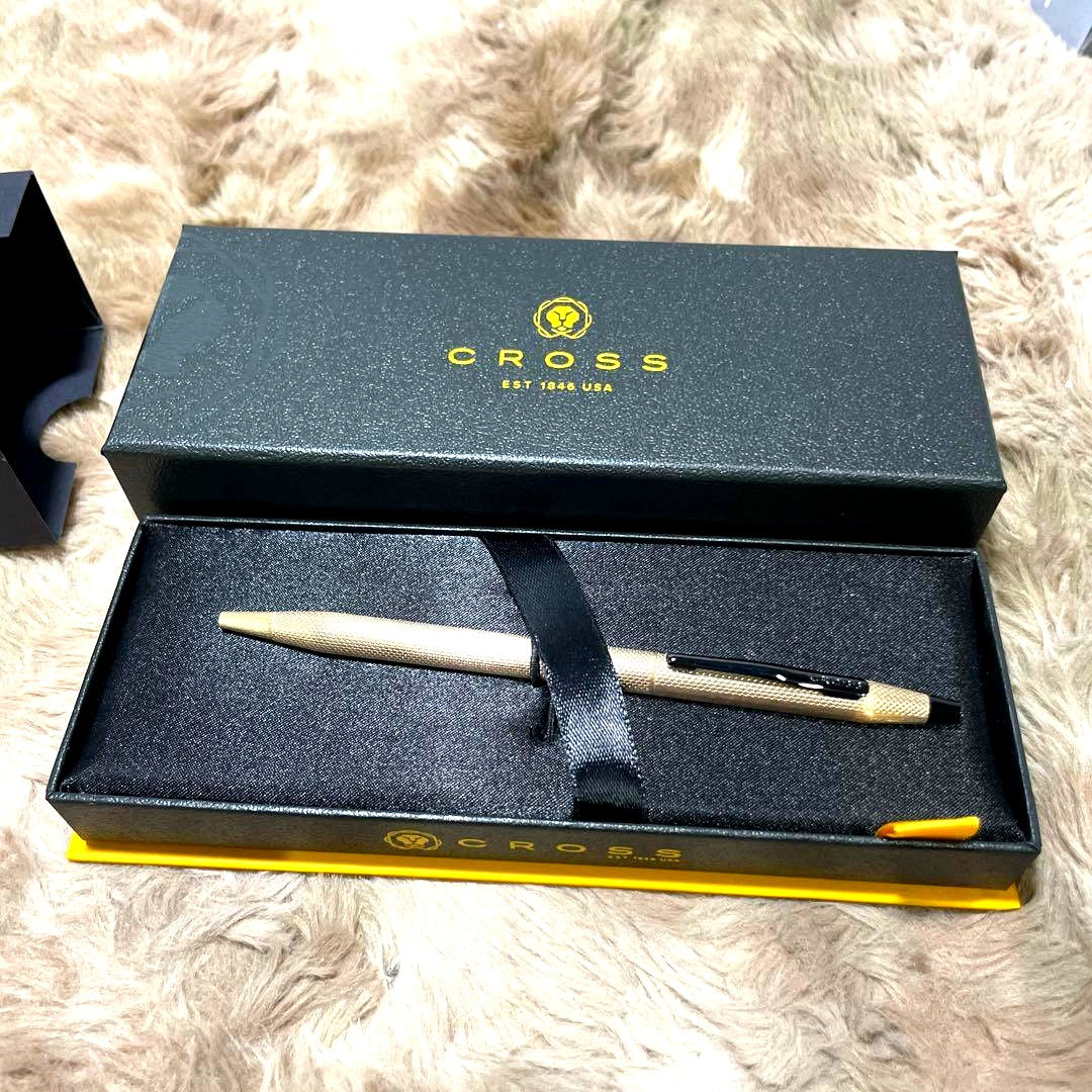 Cross Classic Century rose gold oil-based ballpoint pen, new unused, Japan import