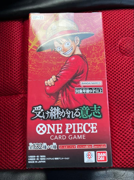 One Piece One Piece Card Game The Will Passed Down Box — Japanese