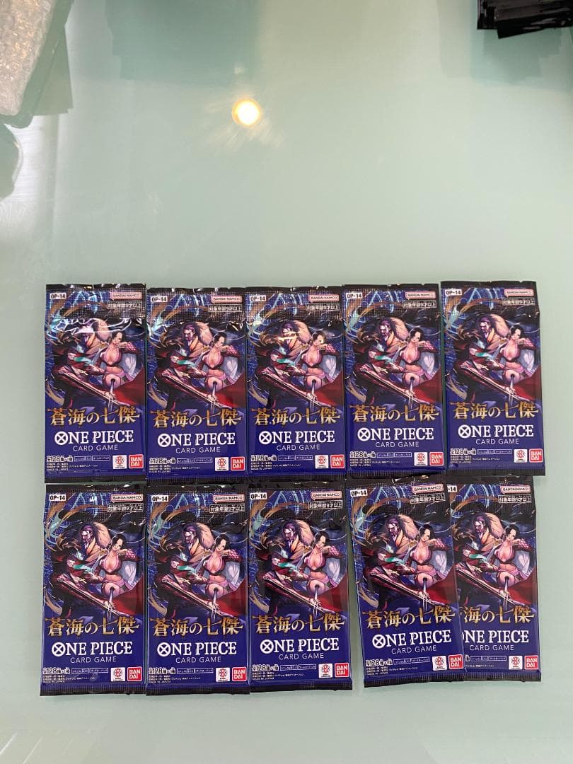 One Piece One Piece Card: Blue Sea Seven Warlords OP-14 10 Pack Sealed Pack — OP-14 — Japanese