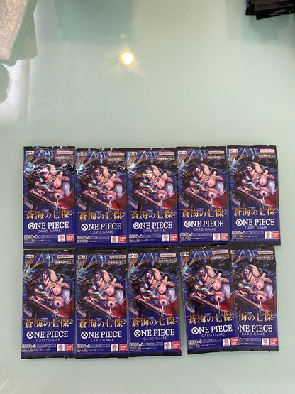 One Piece One Piece Card: Blue Sea Seven Warlords OP-14 10 Pack Sealed Pack — OP-14 — Japanese