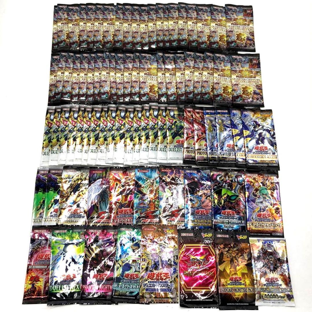 Yu-Gi-Oh Yu-Gi-Oh! Unopened Pack 81 Pack Set Pack — Japanese
