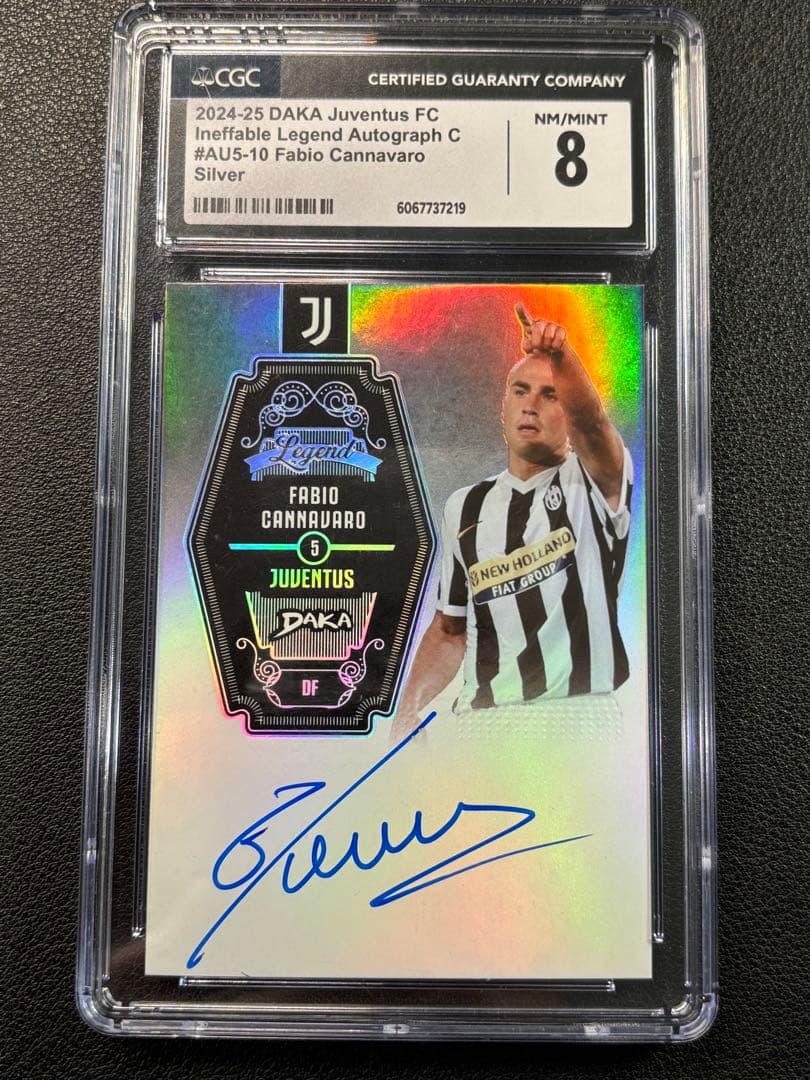 Cannavaro On-Card Autograph Juventus — Japanese