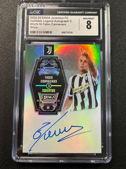 Cannavaro On-Card Autograph Juventus — Japanese