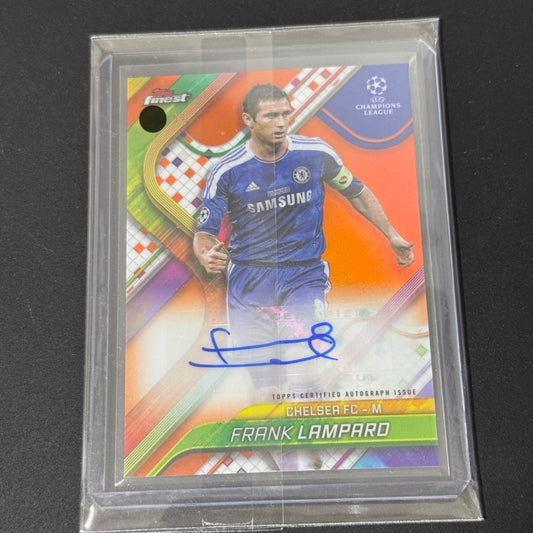 Topps Finest Frank Lampard Auto — Japanese