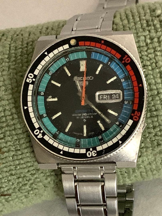 SEIKO 6119-6050 Automatic Men's Watch — Japanese