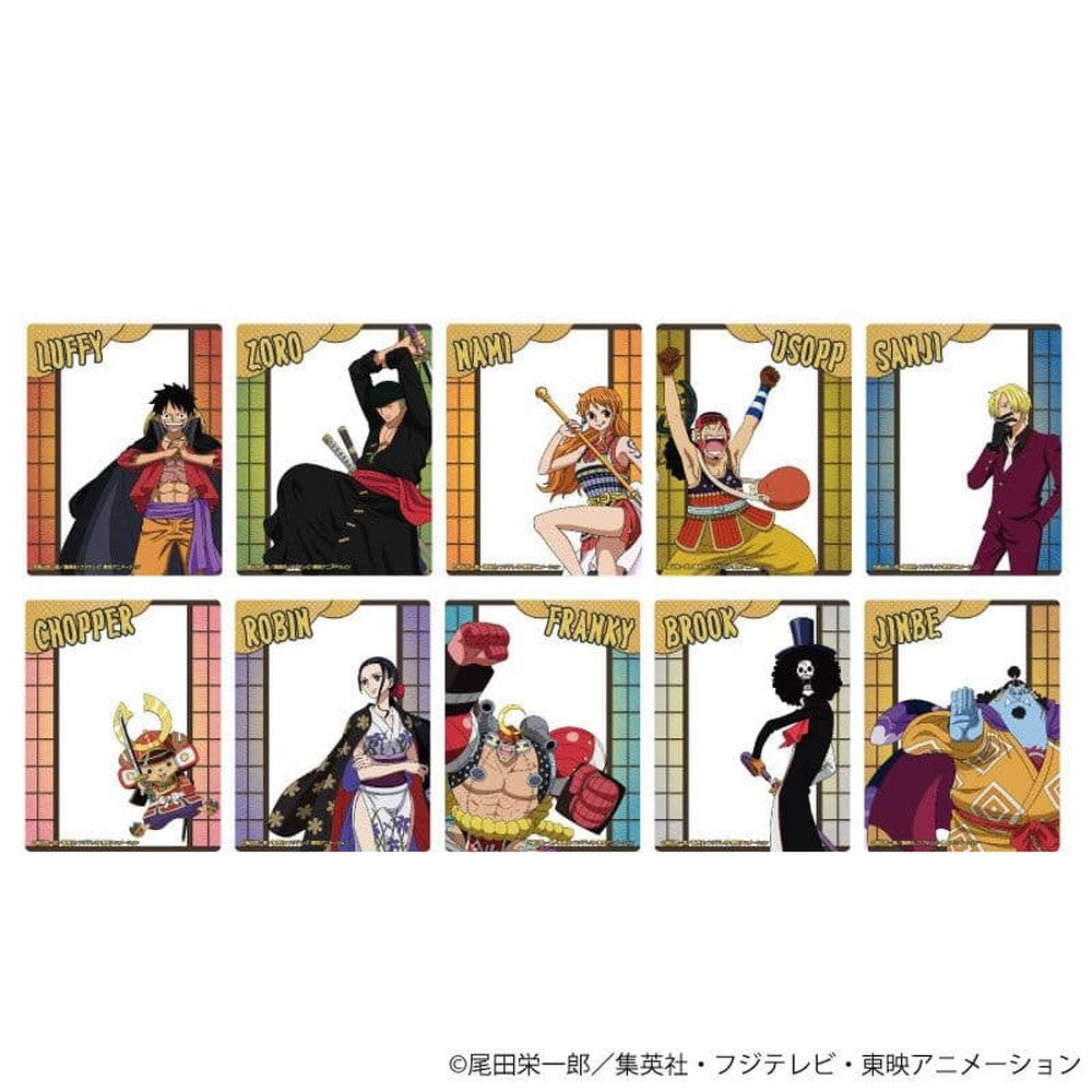 One Piece Acrylic Card ONE PIECE 01/Wild Straw Hat Crew Pack — Japanese