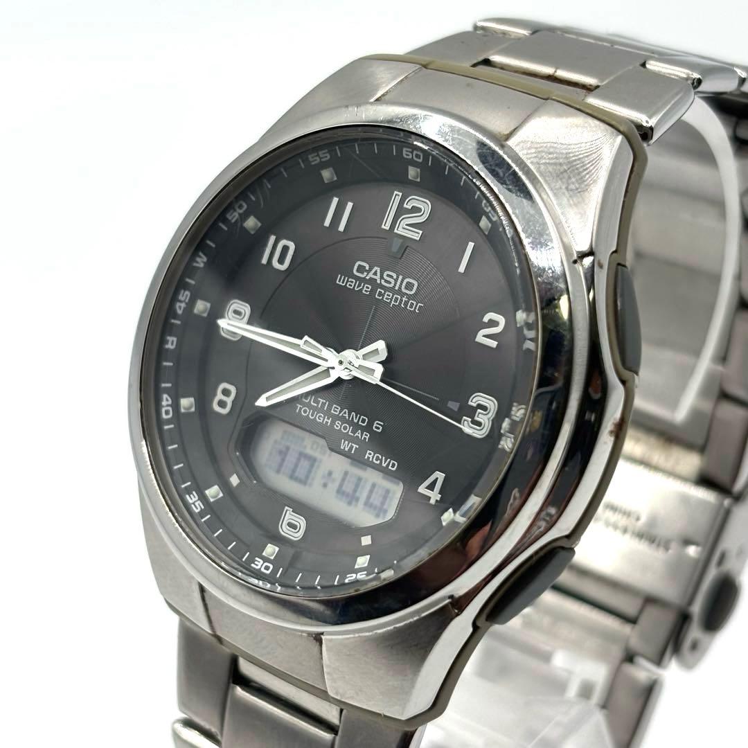CASIO WVA-M600 Solar Men's Watch — Japanese