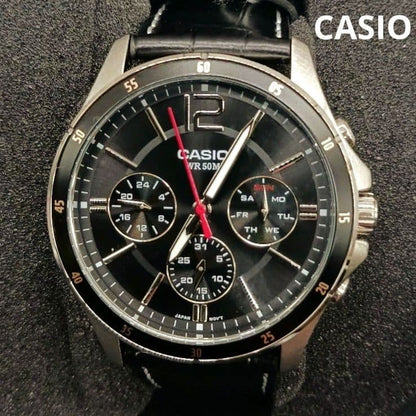 CASIO MTP-1374 Quartz Men's Watch — Japanese