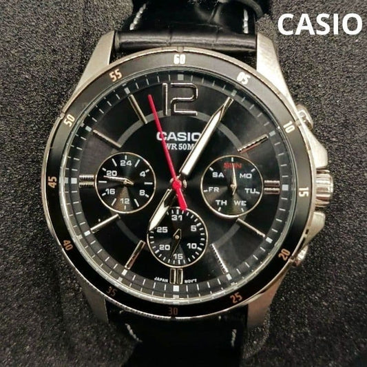 CASIO MTP-1374 Quartz Men's Watch — Japanese