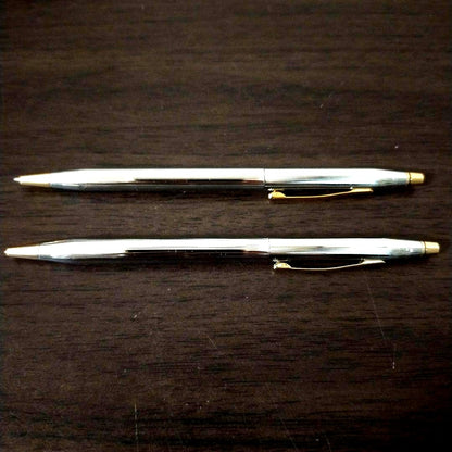 Ohto Cross ballpoint pen and mechanical pencil set in like new condition with no accessories