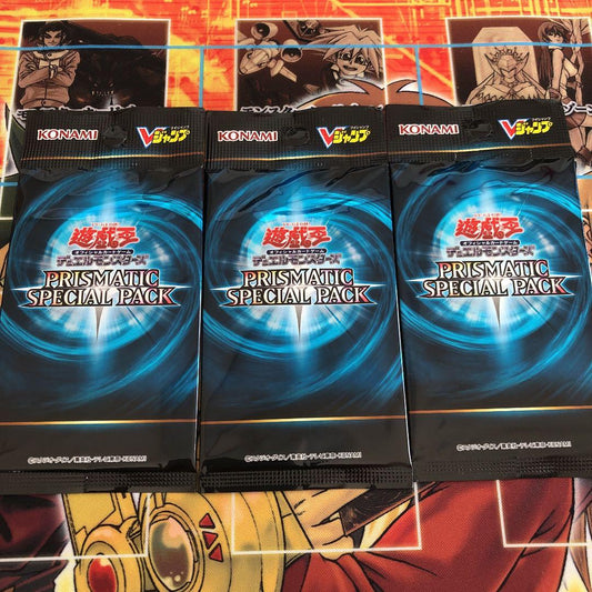 Yu-Gi-Oh Yu-Gi-Oh! Discontinued Unsold Unopened Pack: Prismatic Special Pack Pack Ultra Rare — Japanese