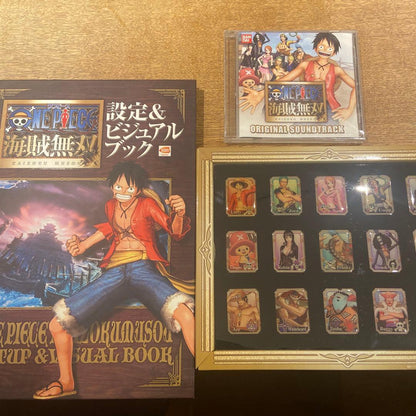 One Piece One Piece Pirate Warriors Setting & Visual Book Box — Japanese