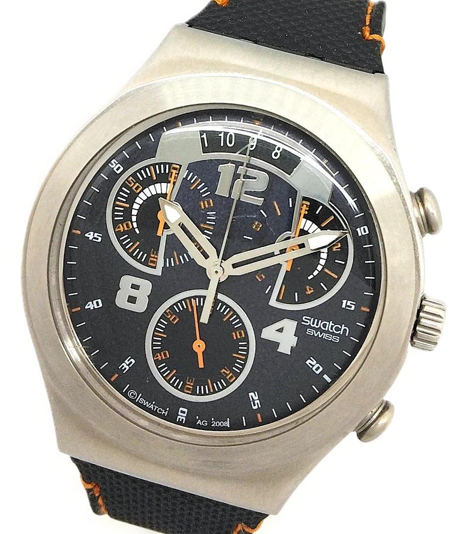 swatch Irony Chronograph SBTR009 Quartz Men's — Japanese