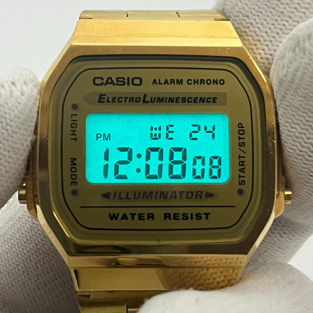 CASIO A168 Digital Men's Watch — Japanese