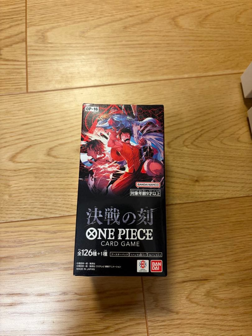 One Piece One Piece Card: Decisive Moment Box with Tape Sealed Unopened Box — Japanese