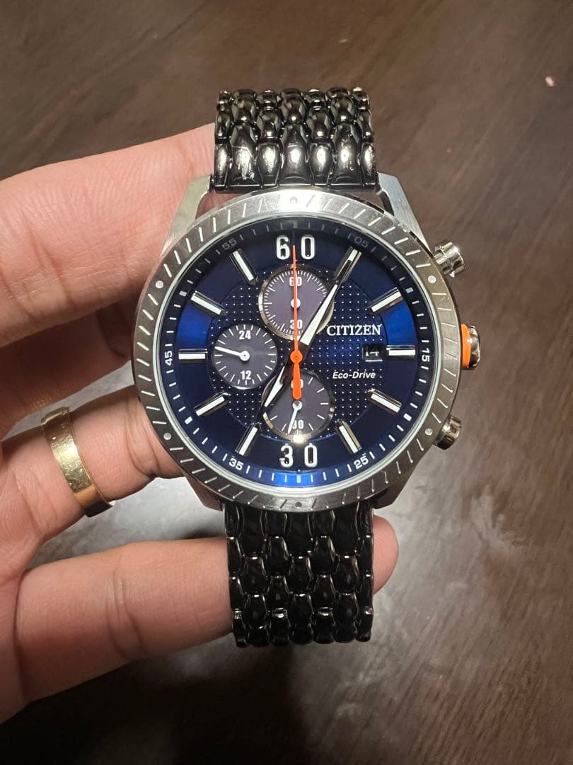 Citizen V157-0BX0 Solar Men's Watch — Japanese