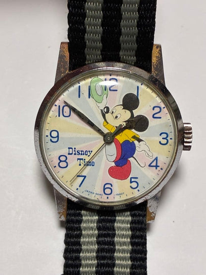 SEIKO Disney Time Mickey SBTR009 Manual Men's Watch — Japanese