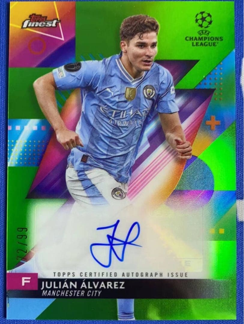 Julian Alvarez Sign Card — Japanese